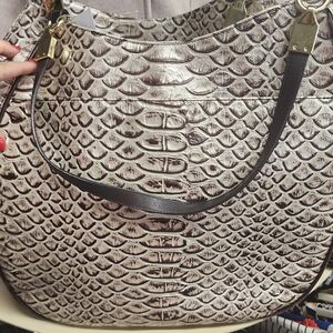 Elegant Brahmin Marianna Thelma Pearl Dogwood Shoulder Bag